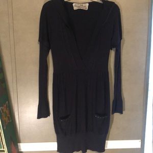 Nick and Mo navy sweater tunic